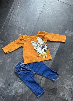 Водолазка на девочку 3-6 месяцев