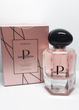 Женская парфюмированная вода farmasi her passion, 60 мл