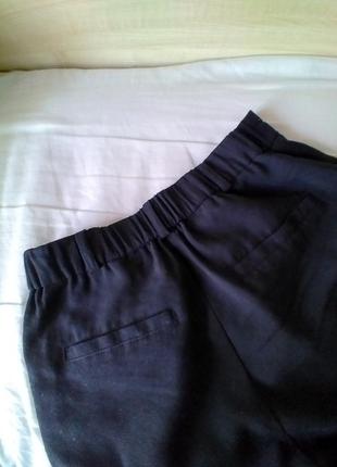 Черные брюки палаццо5 фото