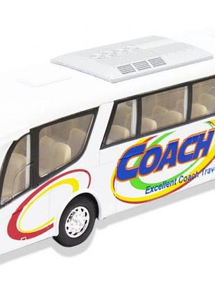 Дитячий ігровий автобус ks7101 відкриваються двері  (білий)