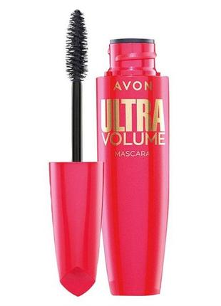 Туш для вій avon ультра об'єм 10 мл туш для густоти вій туш для об'єму туш для чутливих очей