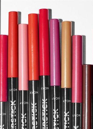 Олівець для губ avon загадково ліловий/mystery mauve 0.28 г гарний олівець для губ м'який олівець для губ