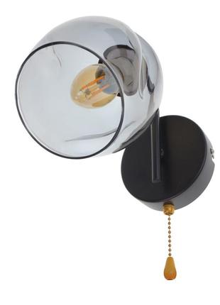 Бра lk-718w/1 e14 bk+fg (29-271)