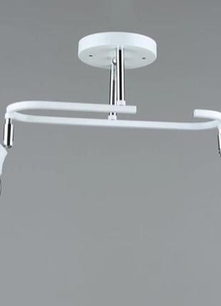 Люстра стельова sirius b a4071/2 wt+ch з поворотнім механізмом