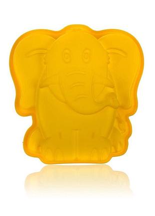 Силіконова форма для випікання 19x19,6 elephant y