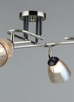 Люстра декоративна sirius b a4070/4 ab+bk на 4 плафони