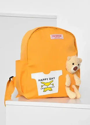 Рюкзак с принтом с мишкой / портфель