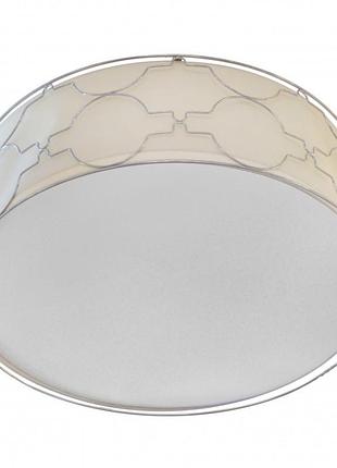 Люстра стельова з абажуром для кухні e27 60w bg (bl-504s/5) brille l5-025