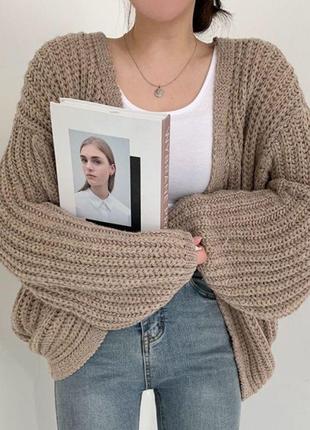 Кардиган, кардигани теплий, вʼязаний