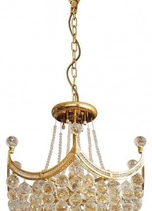 Люстра підвісна для холу e14 40w g (bcl-080s/6) brille 186041