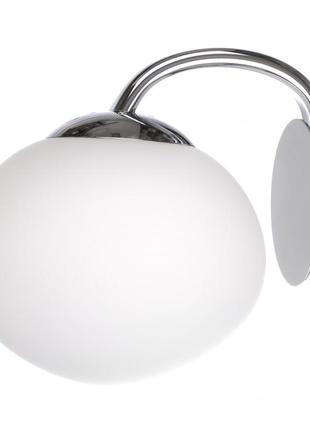 Бра настінне накладне куля br-02 126w/1 e27 brille l148-024