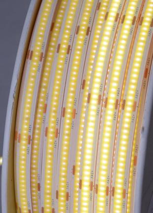 Світлодіодна стрічка нейтральний відтінок  24v 11w cob nw ip44 1m (by-078/320) 33-490