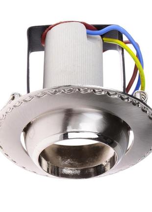 Светильник точечный поворотный ro-39a sn/s