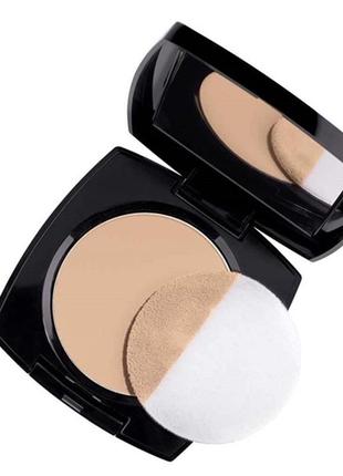 Avon матирующая компактная пудра, 8 г   бежевая / neutrallight medium