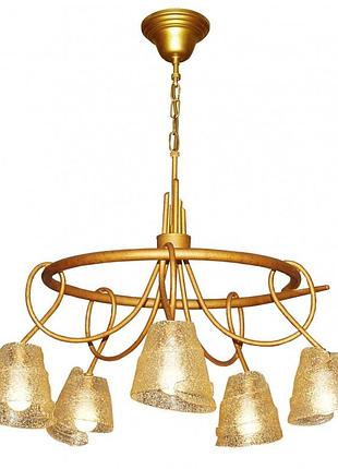 Люстра підвісна кантрі e14 60w g (br-864s/5) brille 179003