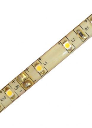 Світлодіодна стрічка теплий відтінок by-008/60 led 3528 ww pcb 1м 185130