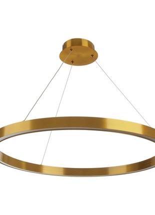 Світильник стельовий підвісний лофт для спальні світлодіодний br-929s/63w ww 80" g brille 23-956