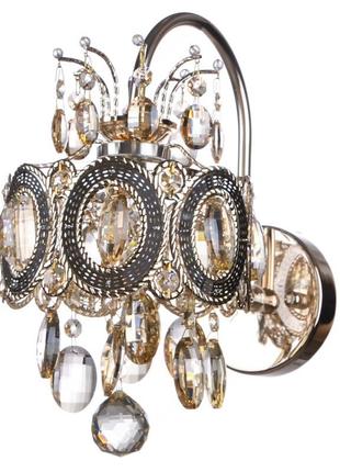 Бра настінне накладне led кришталеве br-01 456w/1 brille 26-232