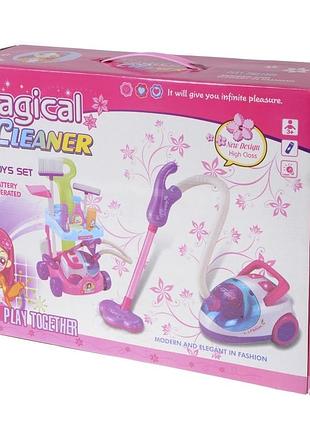 Ігровий набір прибирання з візочком ie378