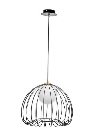 Люстра підвісна галогенна лофт g9 40w bk (bl-531s/1) brille 23-398