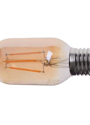 Лампа светодиодная (мат. золото) e27 led 6w ww t45 cog