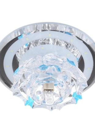 Світильник світлодіодний накладний bcl-478c/1 g9 + led bl brille 26-156