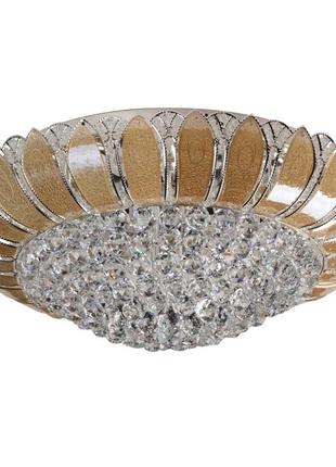 Люстра торт стельова з підсвічуванням led e14 40w g (bcl-387s/13) brille l116-005