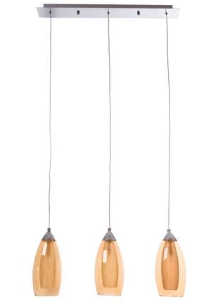 Люстра підвісна галогенна g9 40w amb/wh (bl-438s/3) brille 23-504