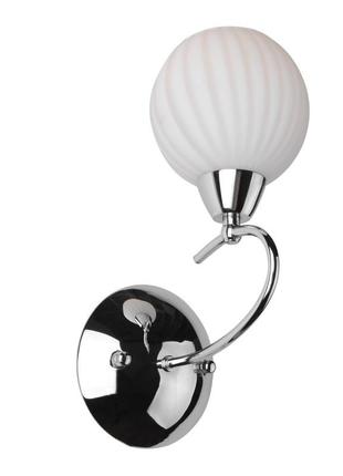 Бра настінне накладне куля lk-262w/1 e14 brille l112-018