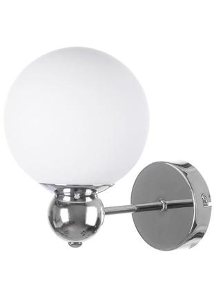 Бра настінне накладне куля bl-312w/1 e27 wh brille 26-304