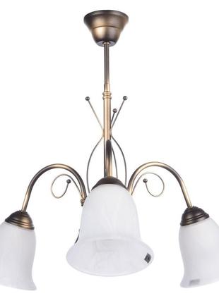 Люстра підвісна флористика e27 60w br (bkl-470s/3) brille 22-290