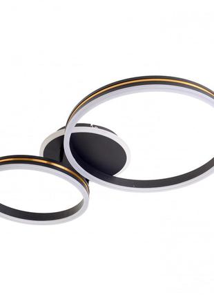 Люстра led wbl-54c/2 53w bk/g