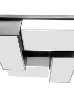 Світильник світлодіодний настінно-стельовий wbl-12/70w ww wh/bk brille 27-533