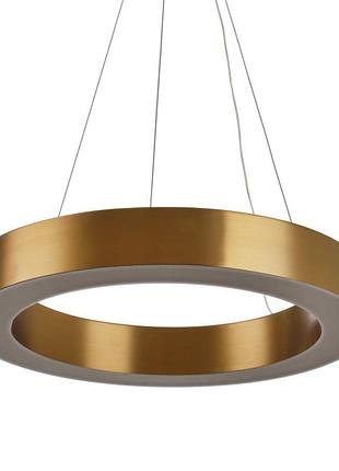 Світильник стельовий підвісний лофт для спальні світлодіодний br-930s/25w ww gbz brille 23-8742 фото