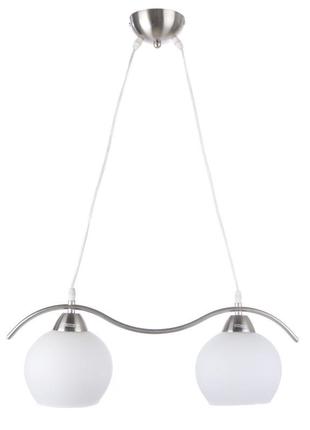 Люстра підвісна для кухні e27 60w ch (lk-266s/2) brille l114-001