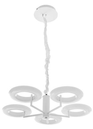 Світильник стельовий підвісний світлодіодний для спальні bl-481s/60w led wh brille 23-107