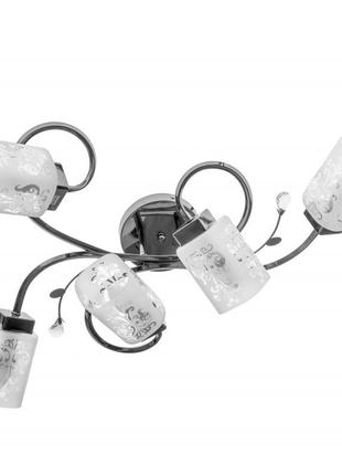 Люстра стельова в спальню e14 40w an (lk-626c/5) brille 23-280