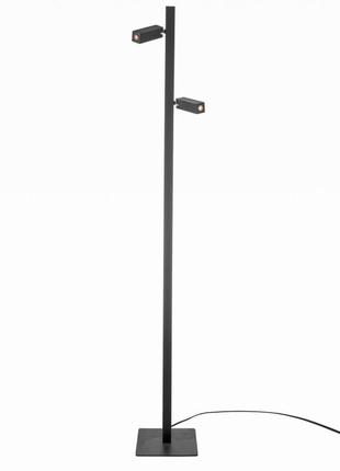 Торшер світлодіодний  bl-471f/2х3w led bk brille 25-1974 фото