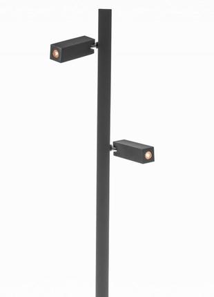 Торшер світлодіодний  bl-471f/2х3w led bk brille 25-1973 фото