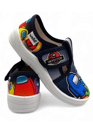 Дитячі тапочки для хлопчика waldi 24-30р