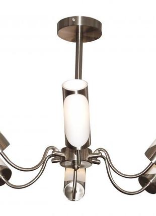 Люстра стельова e14 60w pn (br-300c/6) brille 177325