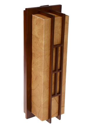 Бра настінне накладне дерев'яне у східному стилі bkl-263w/1 brille 180150