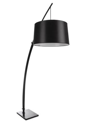 Торшер підлоговий з абажуром bl-102f/1 e27 black brille l5-013