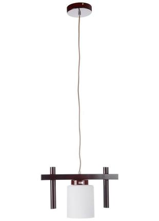 Люстра підвісна дерев'яна e27 60w br (bkl-415s/1) brille 180773