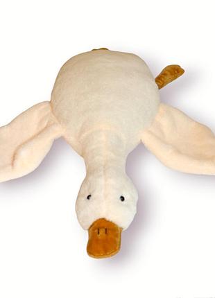 М'яка іграшка гусь-обіймусь 130см кремовий