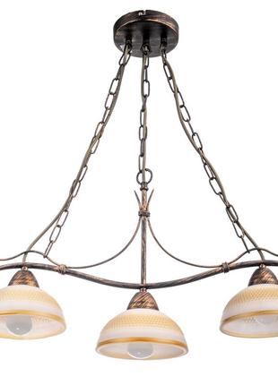 Люстра підвісна кована e27 60w br (bkl-166s/3) brille l5-328