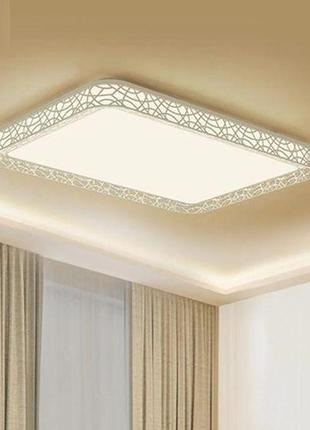 Світильник настінно-стельовий світлодіодний з пультом w-619/60w rm brille 26-5306 фото