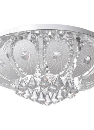 Люстра торт стельова з пультом led e14 60w rgb wh (bcl-650s/5) brille 22-766