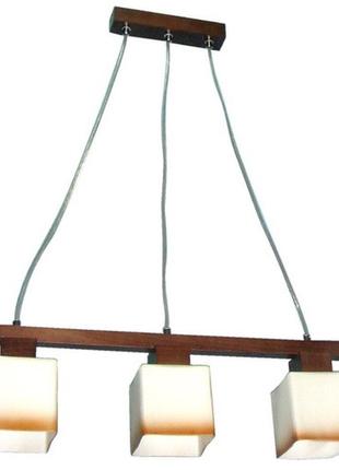 Люстра підвісна кантрі e27 60w br (bkl-405s/3) brille 180493