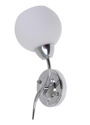 Бра настінне накладне куля lk-650w/1 e27 ch brille 29-110
